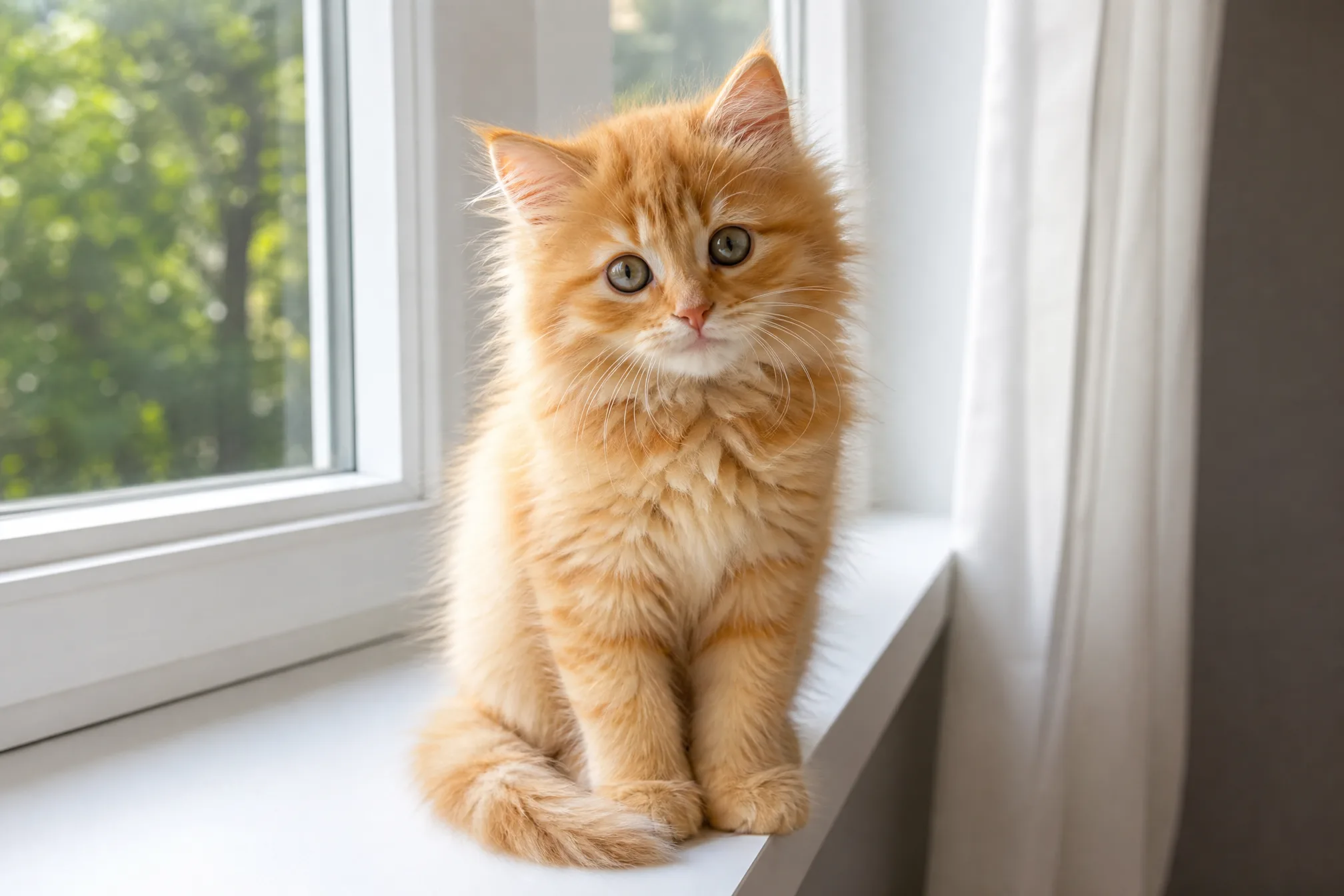 Une photo couleur d'un chaton prête à importer
