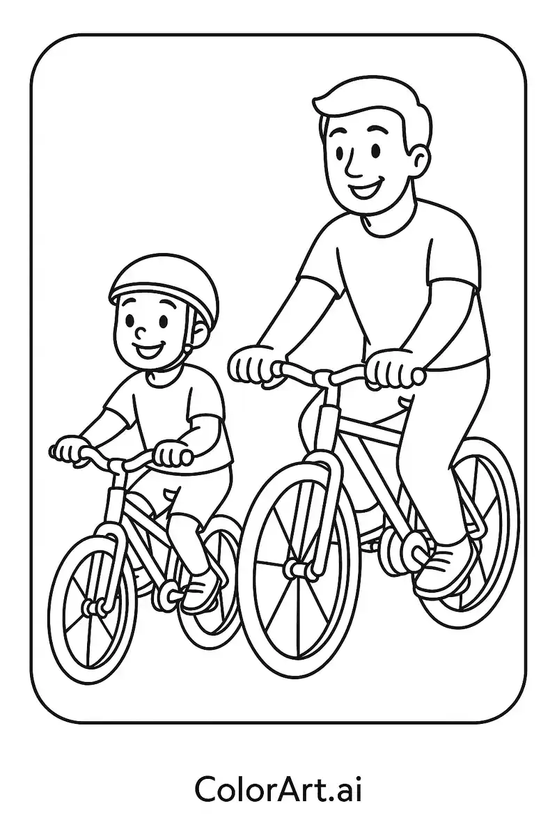 22 Free Father's Day Coloring Pages