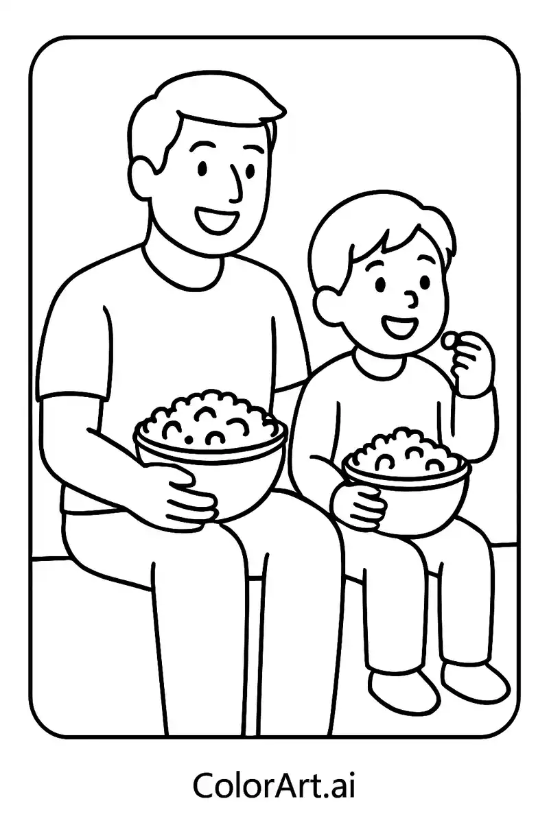 22 Free Father's Day Coloring Pages